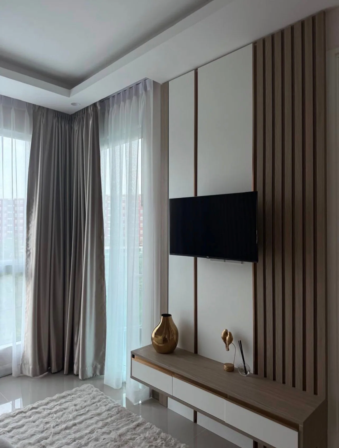 The City Phuket B317 living room and sofa
