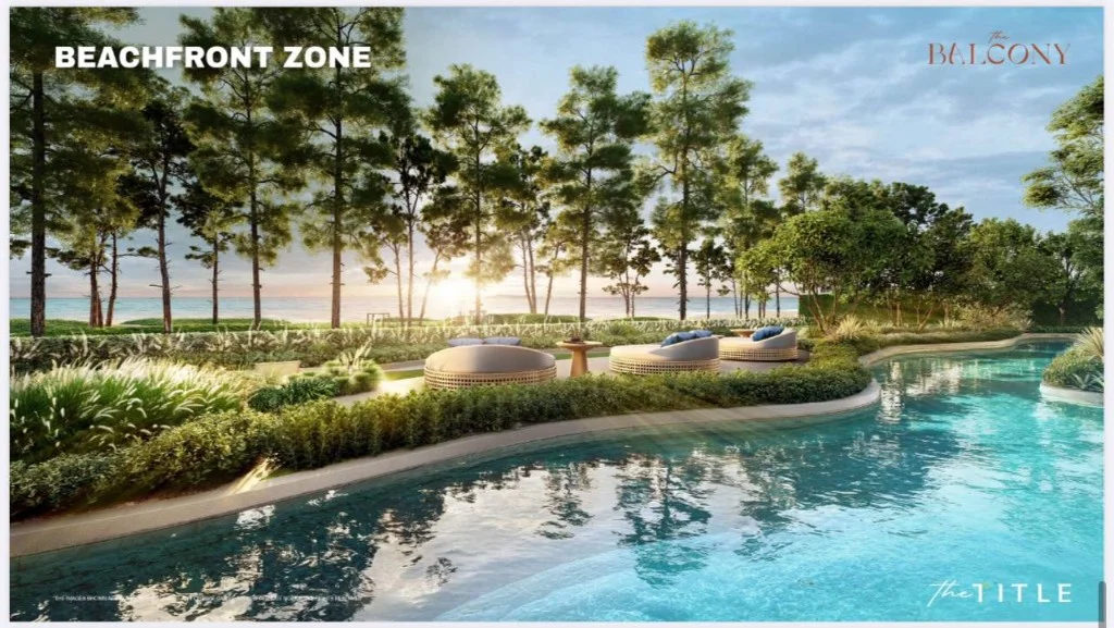 The Title Balcony Resale, 1BR M, Floor 5, Sea View