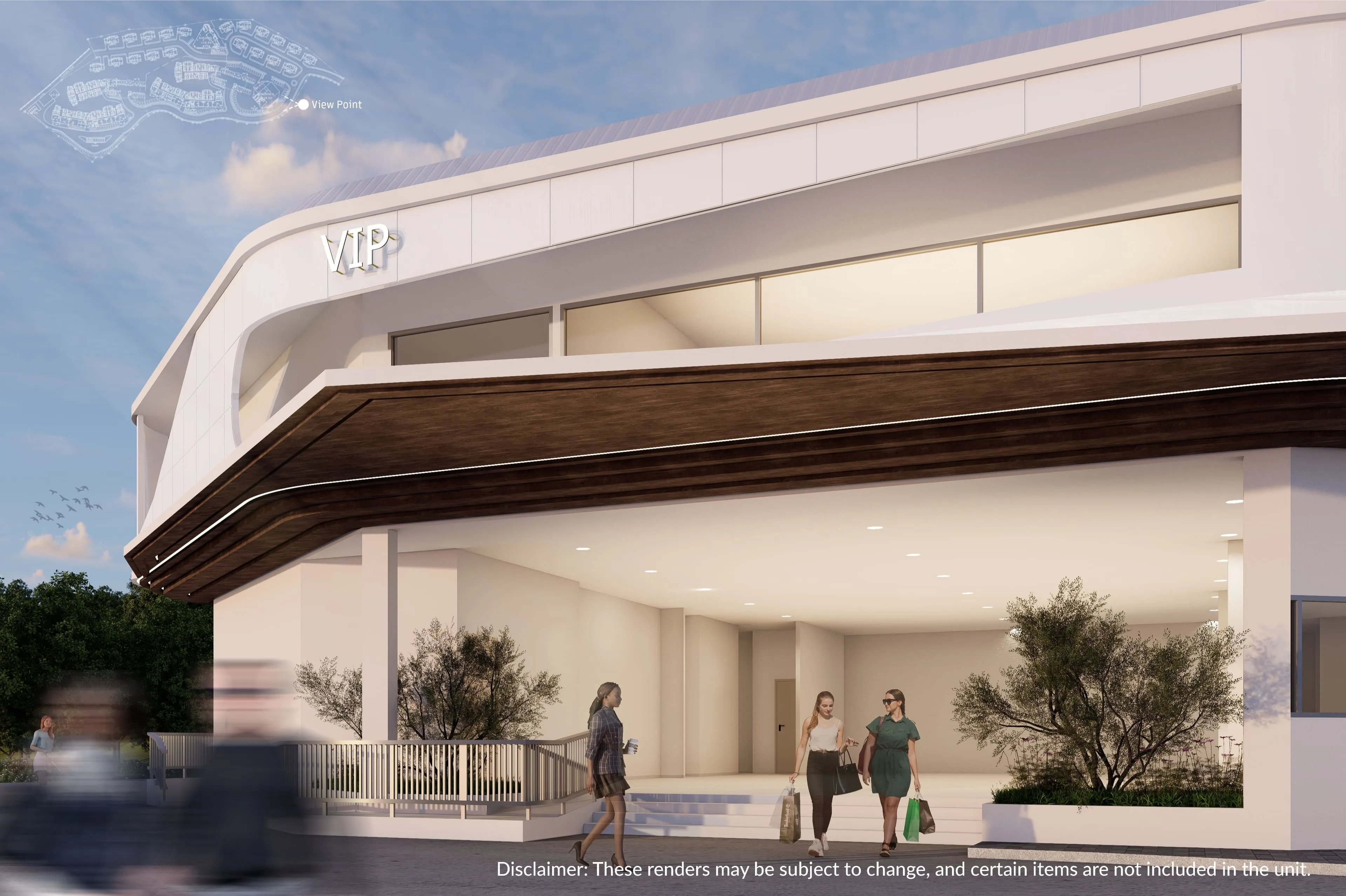 VIP Space Odyssey lobby render