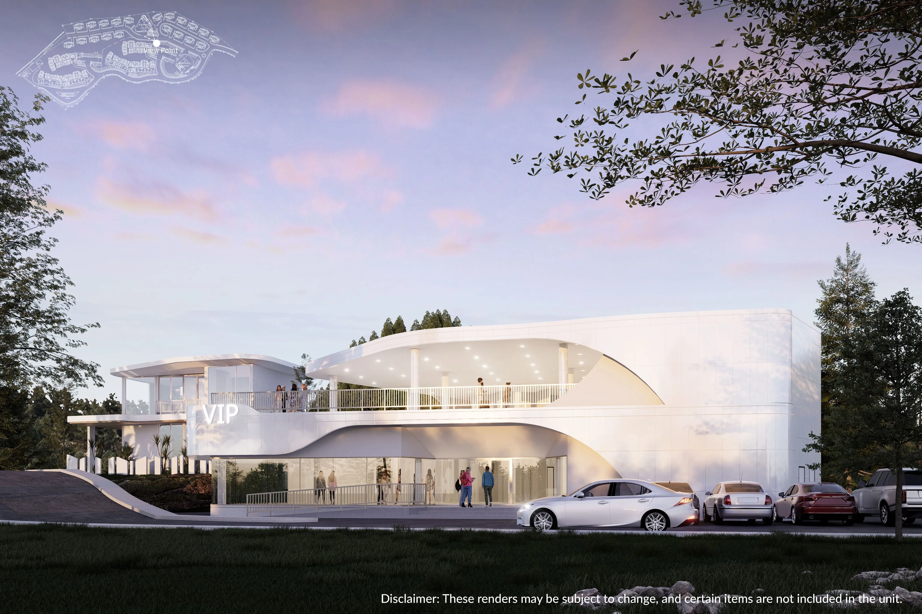VIP Space Odyssey restaurant render
