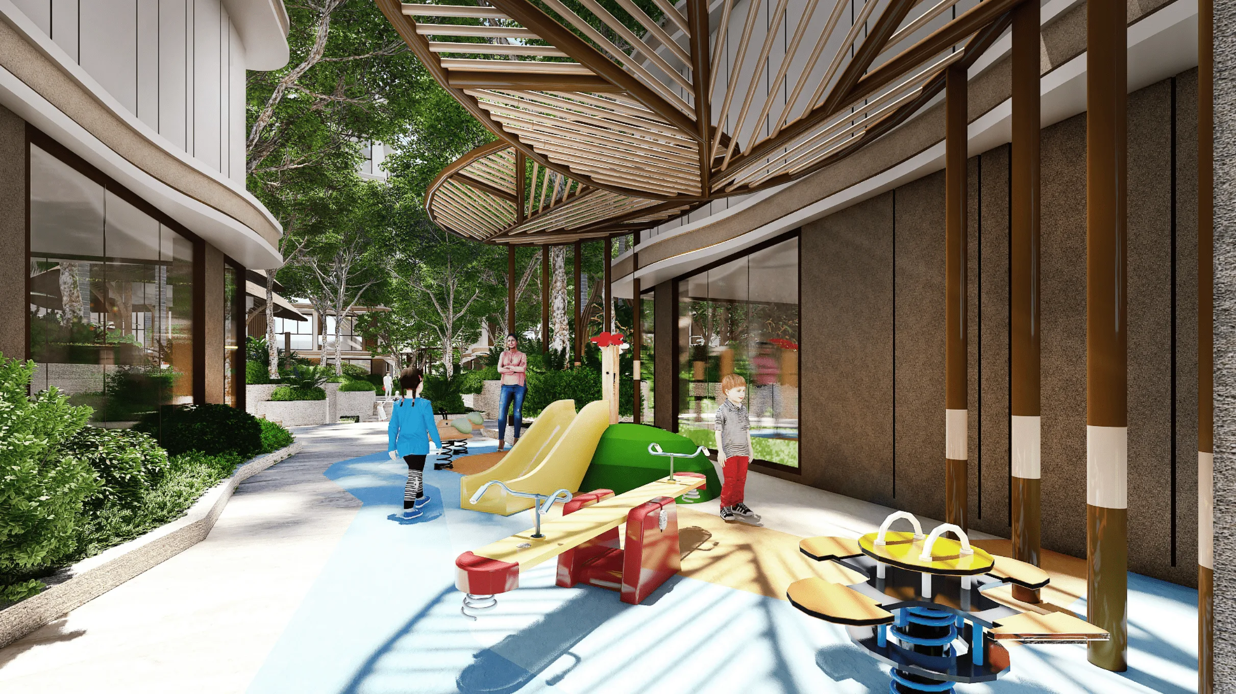 VIP Tropika shared facilities render