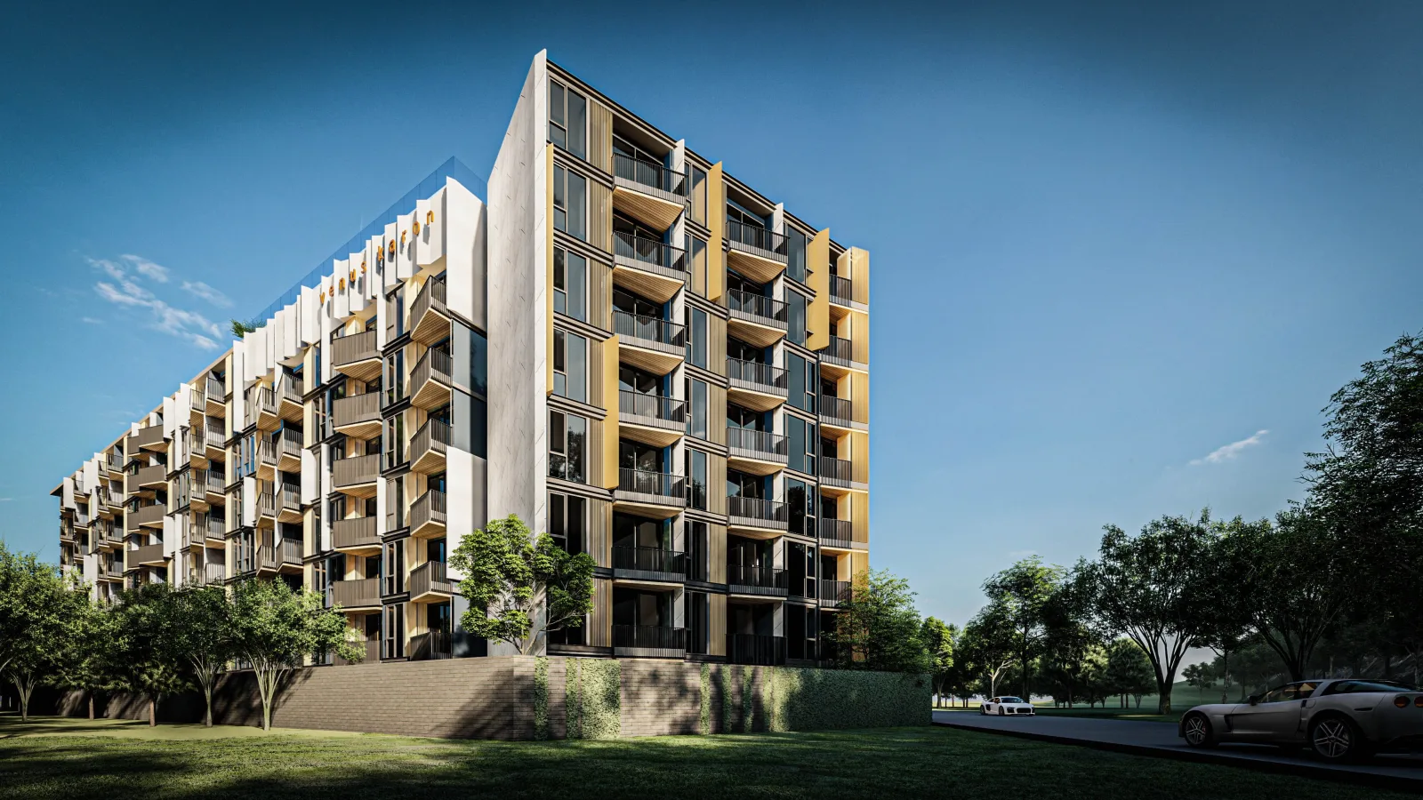 VIP Venus Karon full building exterior render